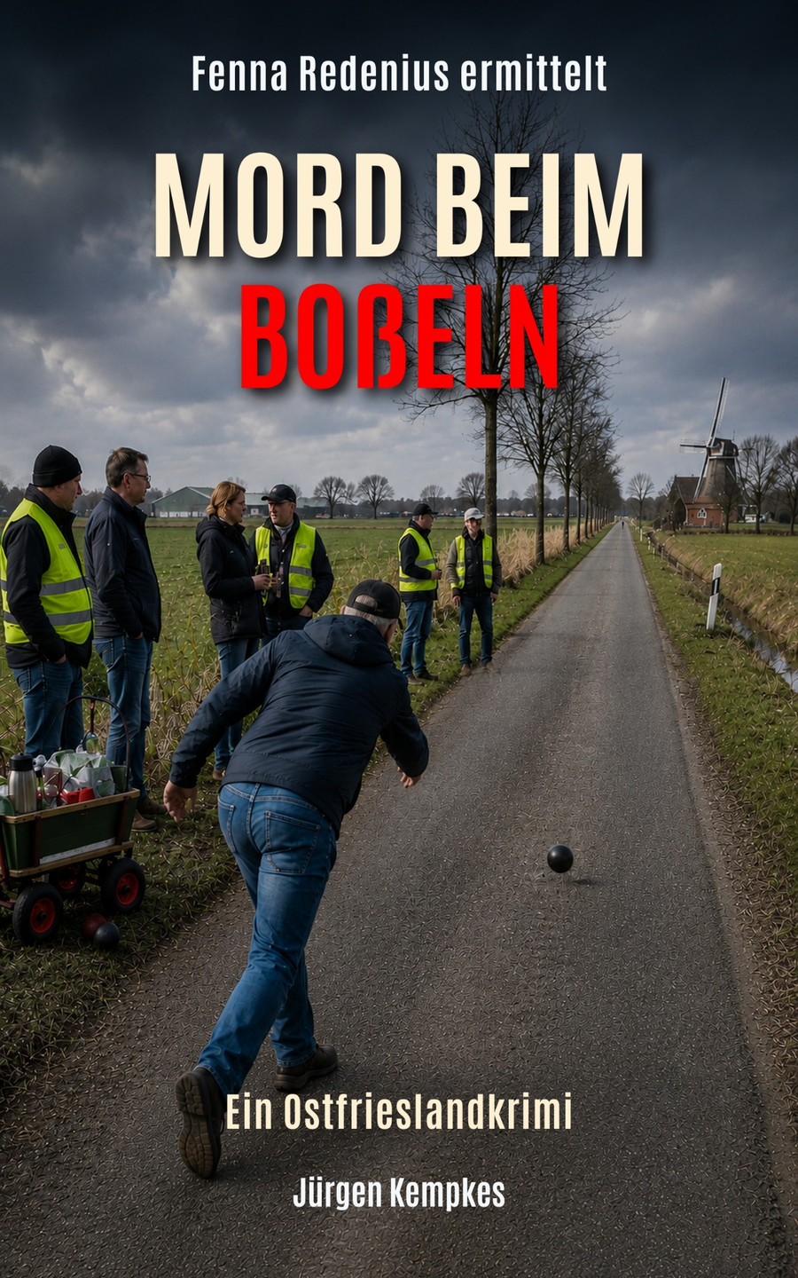 Cover des Buches Mord beim Boßeln